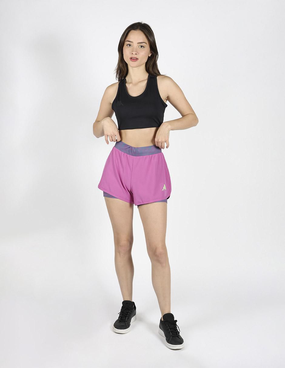 Short con malla para entrenamiento mujer 2