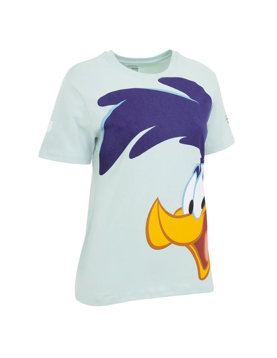Playera manga corta K-Swiss Chic cuello redondo para mujer