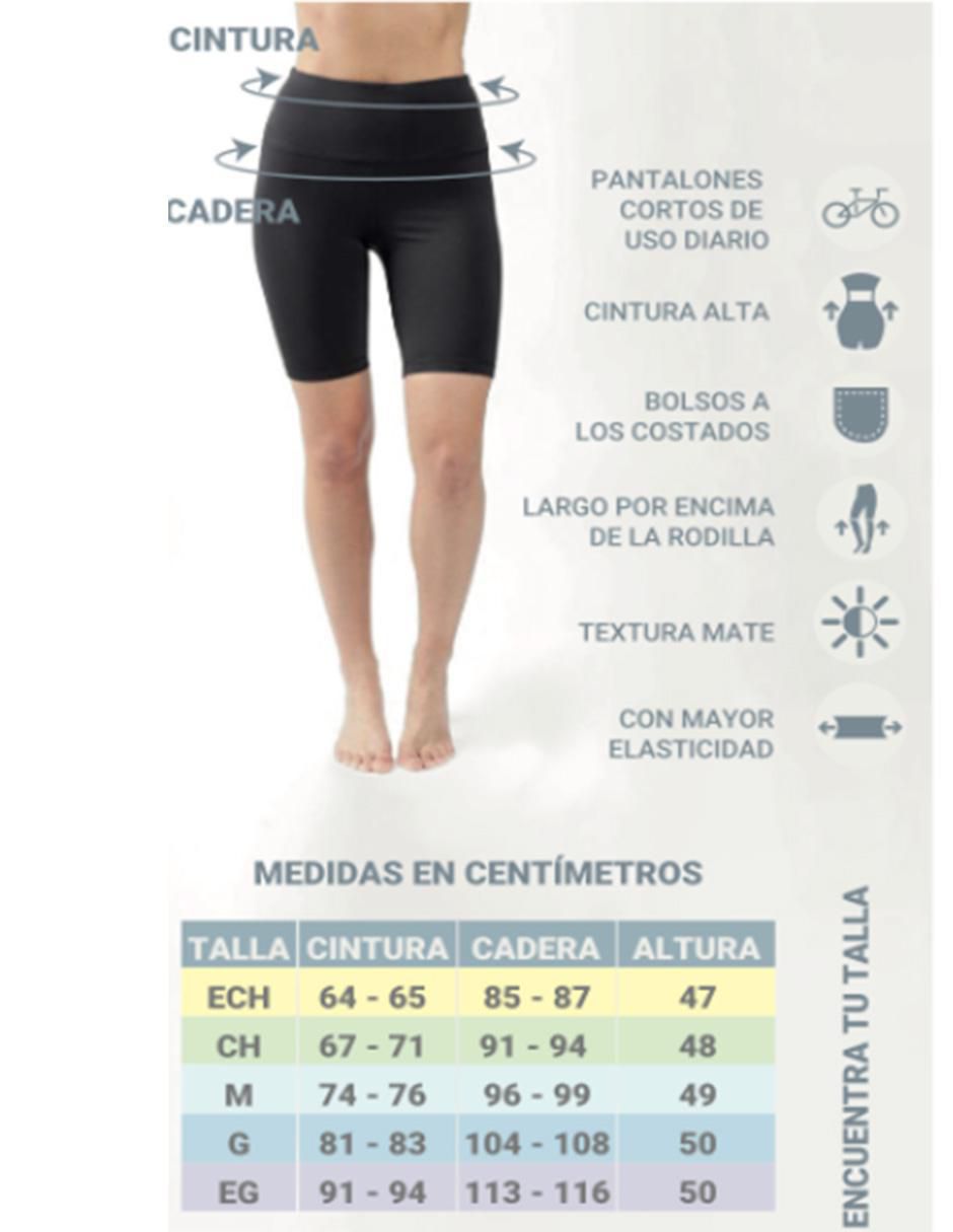 Short con bolsillos Biker para correr mujer 4