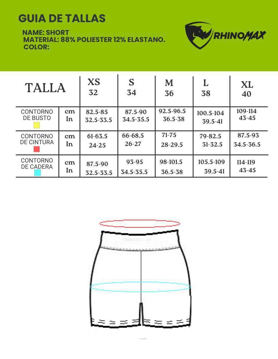 Short para entrenamiento mujer 2