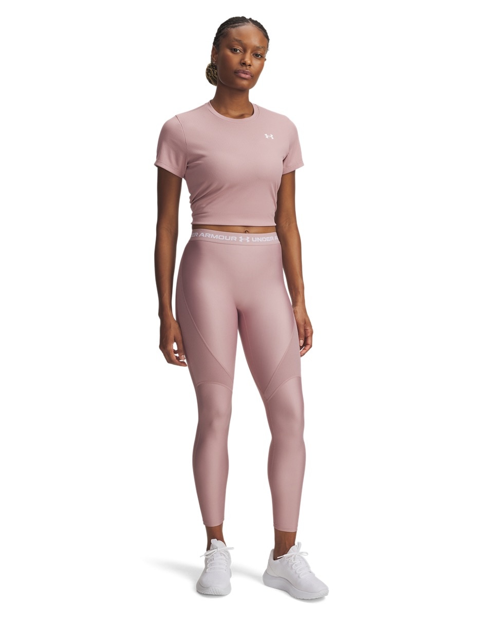 Malla Heatgear Rib compresión baja para mujer