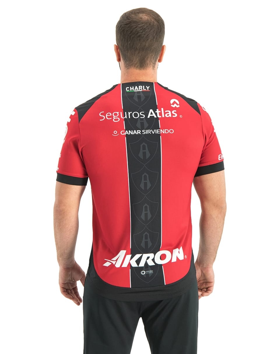 Jersey de Atlas Fútbol Club local manga corta Charly para hombre