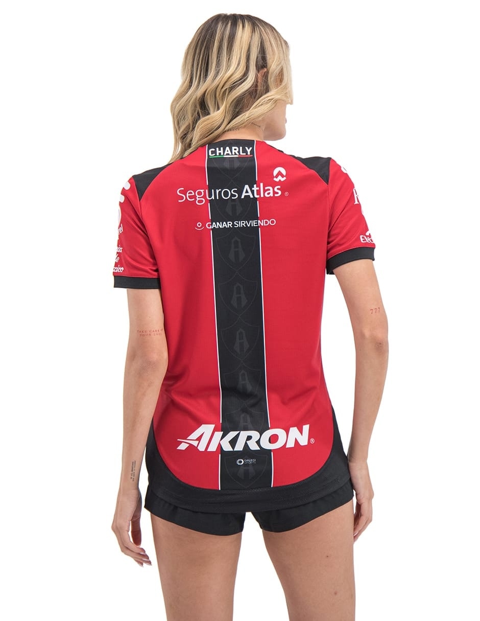 Jersey de Atlas Fútbol Club local manga corta Charly para mujer