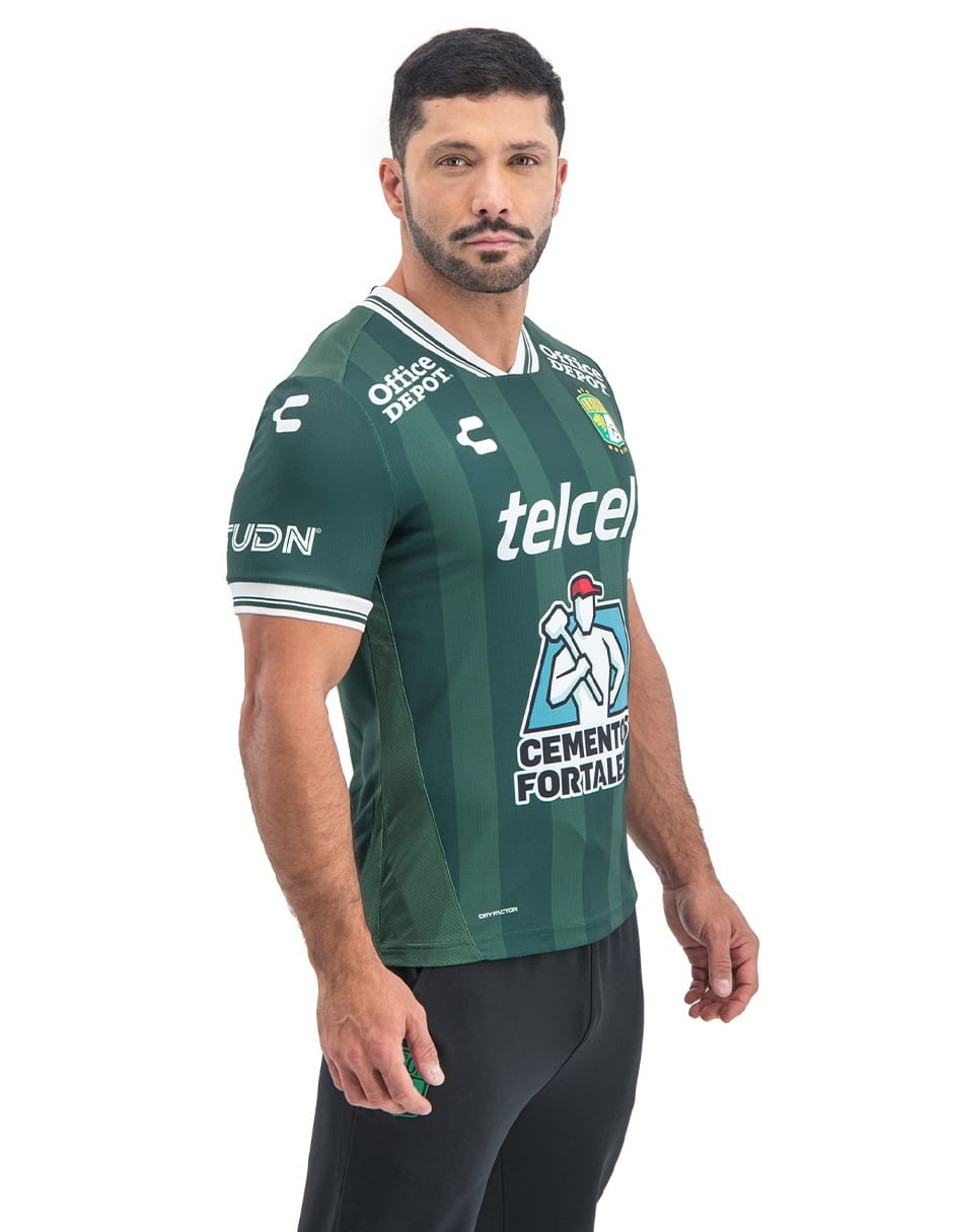 Jersey de Club León local manga corta Charly para hombre