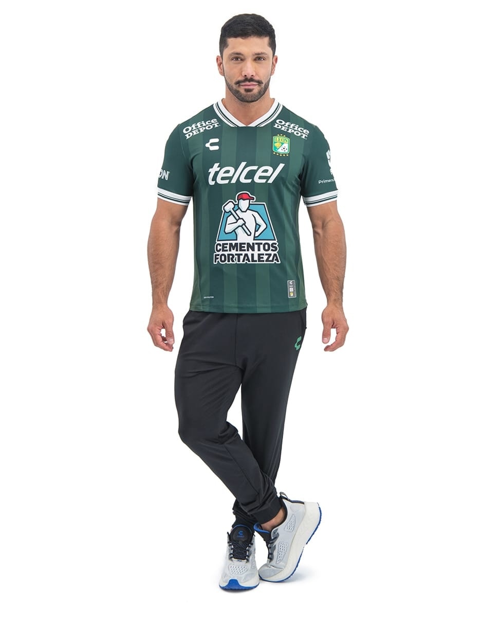 Jersey de Club León local manga corta Charly para hombre