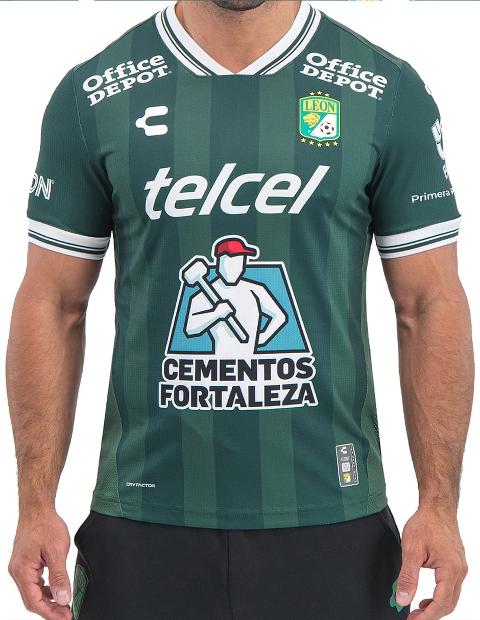 Jersey de Club León local manga corta Charly para hombre