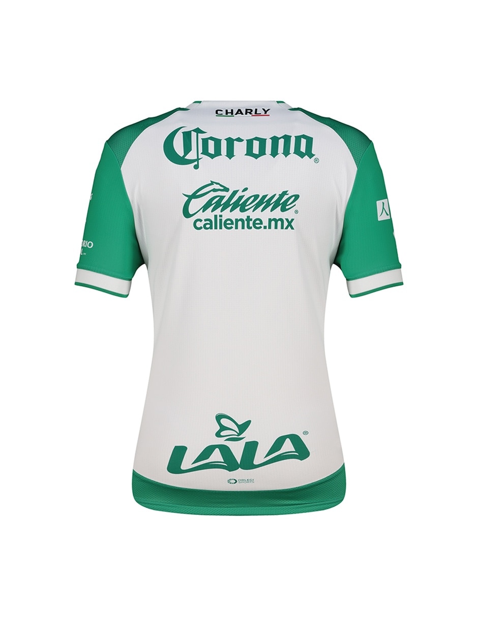 Jersey de Club Santos Laguna local manga corta Charly para mujer