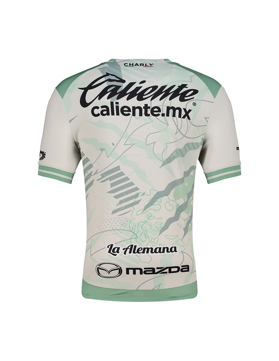 Jersey de Club León visitante manga corta Charly para hombre