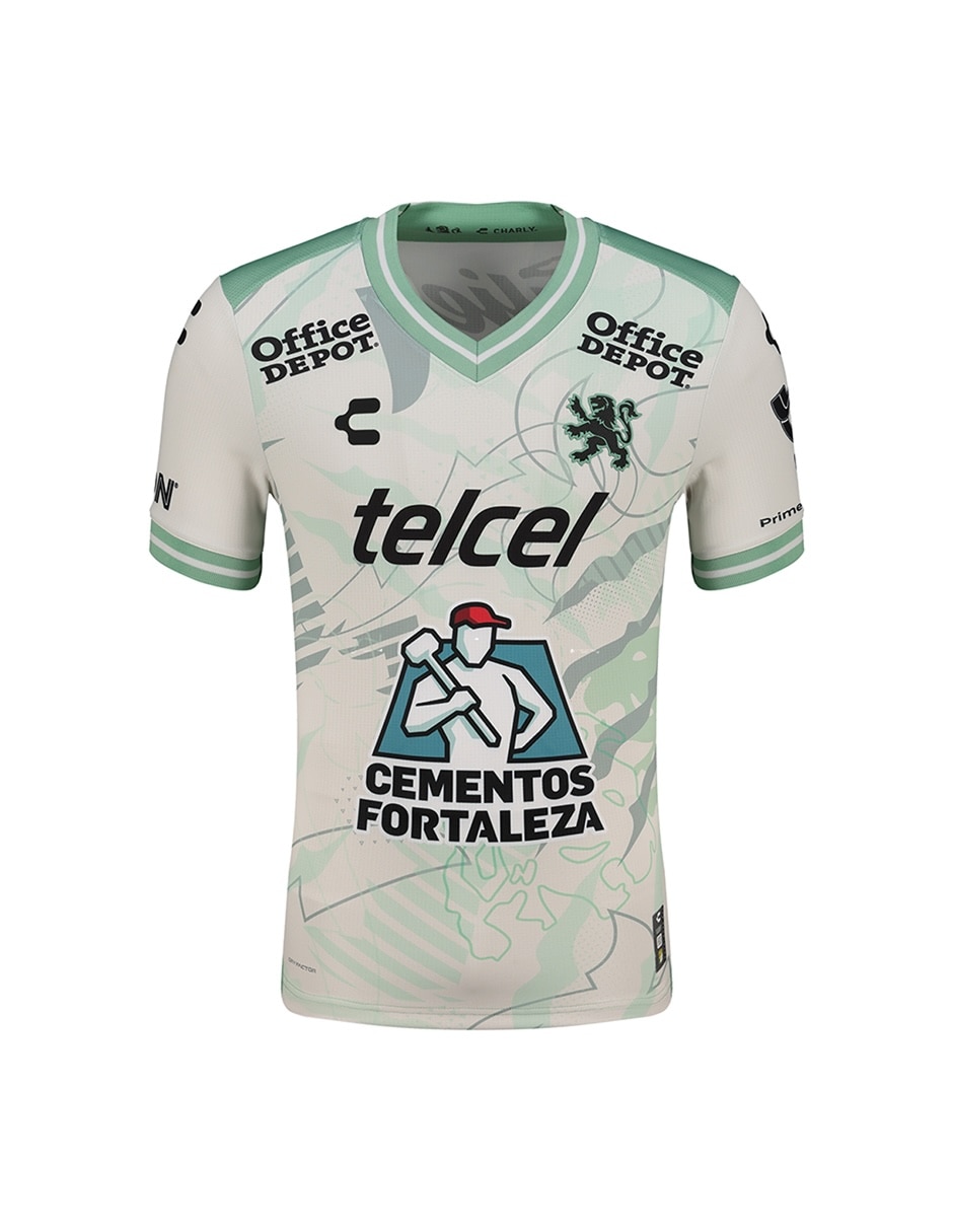 Jersey de Club León visitante manga corta Charly para hombre
