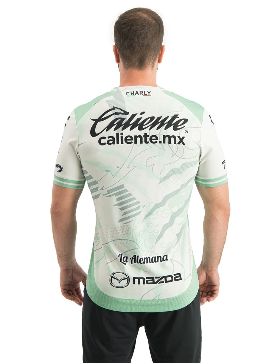 Jersey de Club León visitante manga corta Charly para hombre