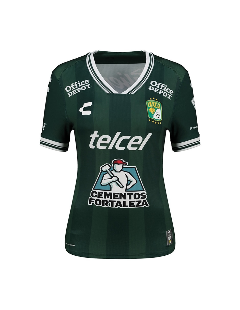 Jersey de Club León local manga corta Charly para mujer