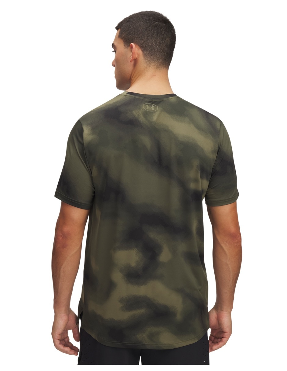 Playera deportiva para entrenamiento Under Armour Vanish Energy Printed SS de hombre