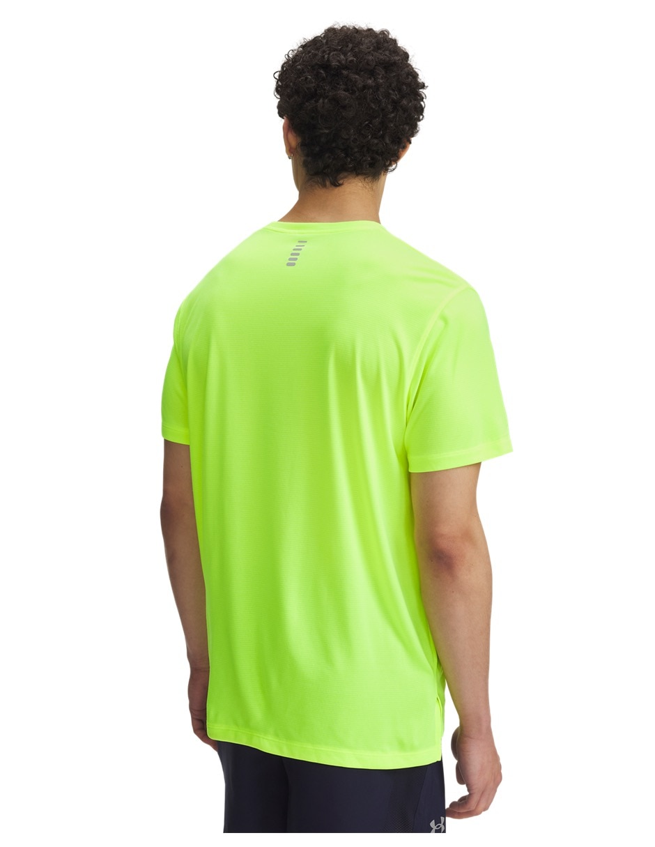 Playera deportiva para correr Under Armour UA LAUNCH SHORTSLEEVE de hombre