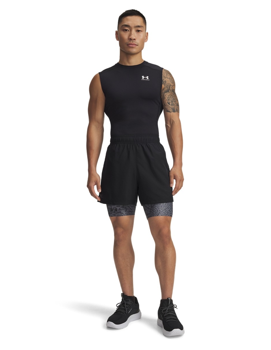Short Under Armour Ua Hg Armour Printed Lg Sts para entrenamiento hombre