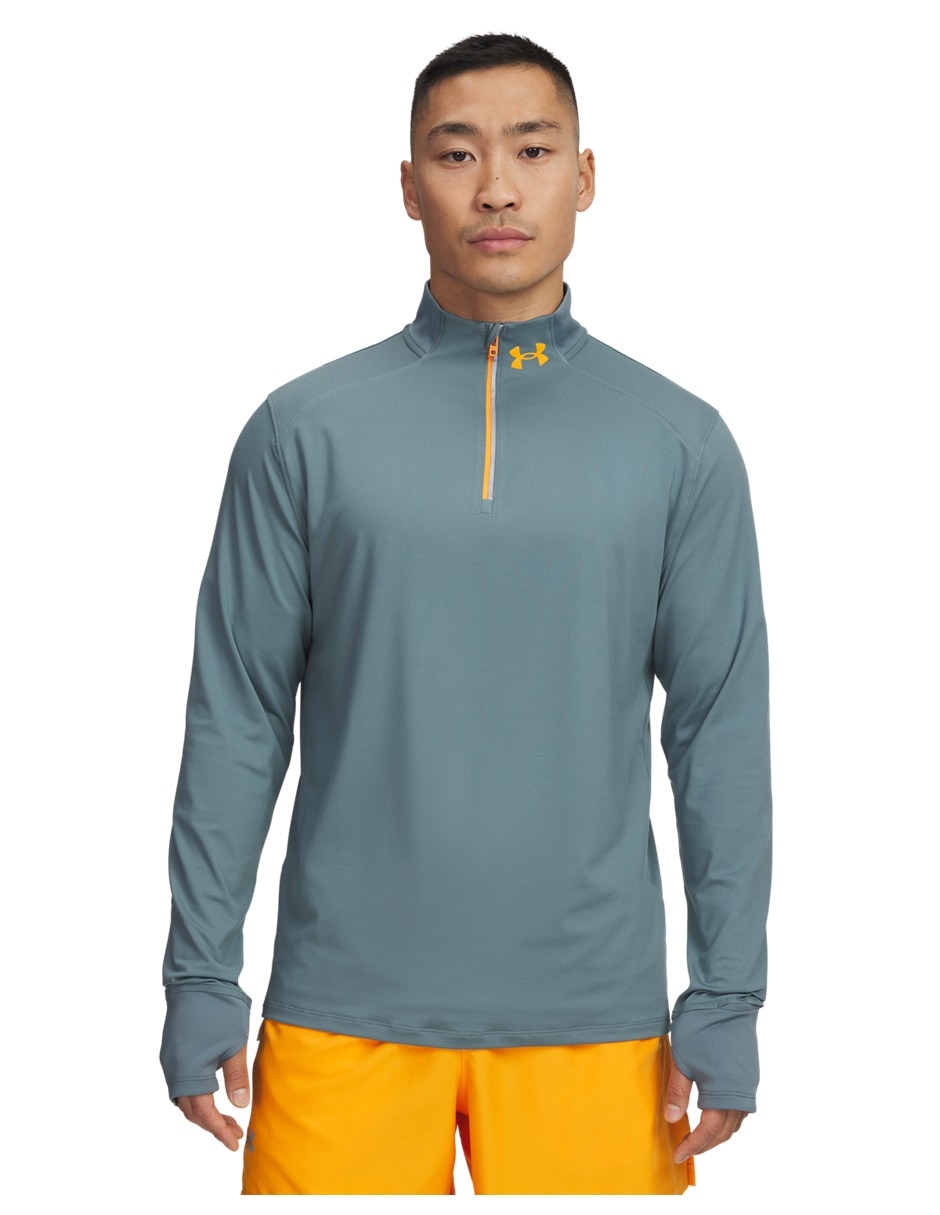 Sudadera Ua Launch Pro 14 Zip con capucha para hombre Sudadera Ua Launch Pro 14 Zip con capucha para hombre