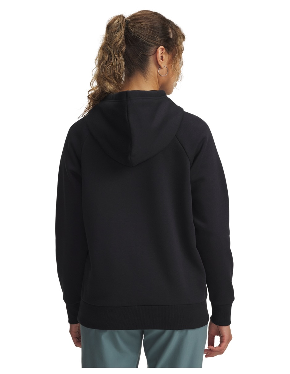 Sudadera Under Armour Ua Rival Flc Shimmer Hdy con capucha para mujer