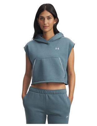 Sudadera Rival Fleece Piped Sl Hd con capucha para mujer