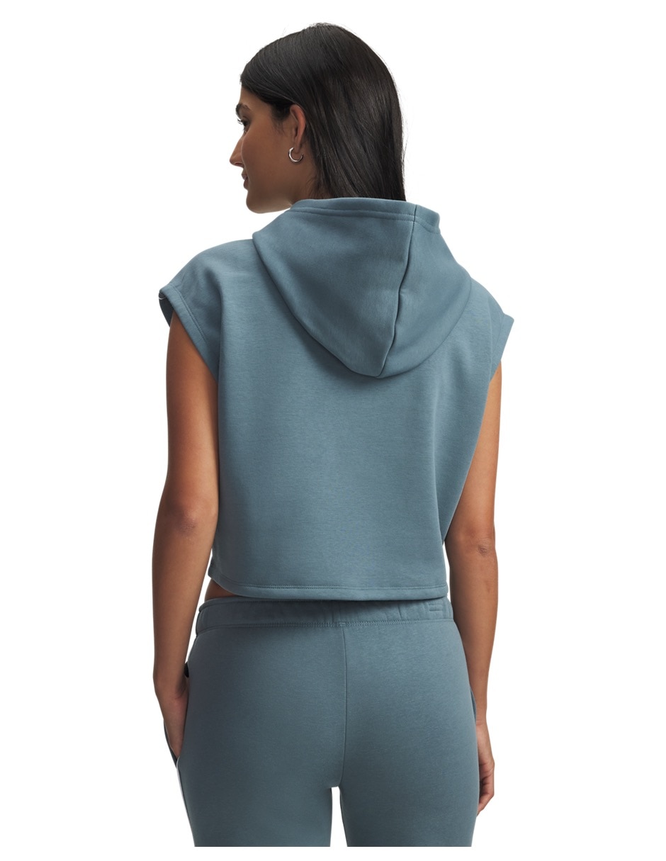 Sudadera Rival Fleece Piped Sl Hd con capucha para mujer 2