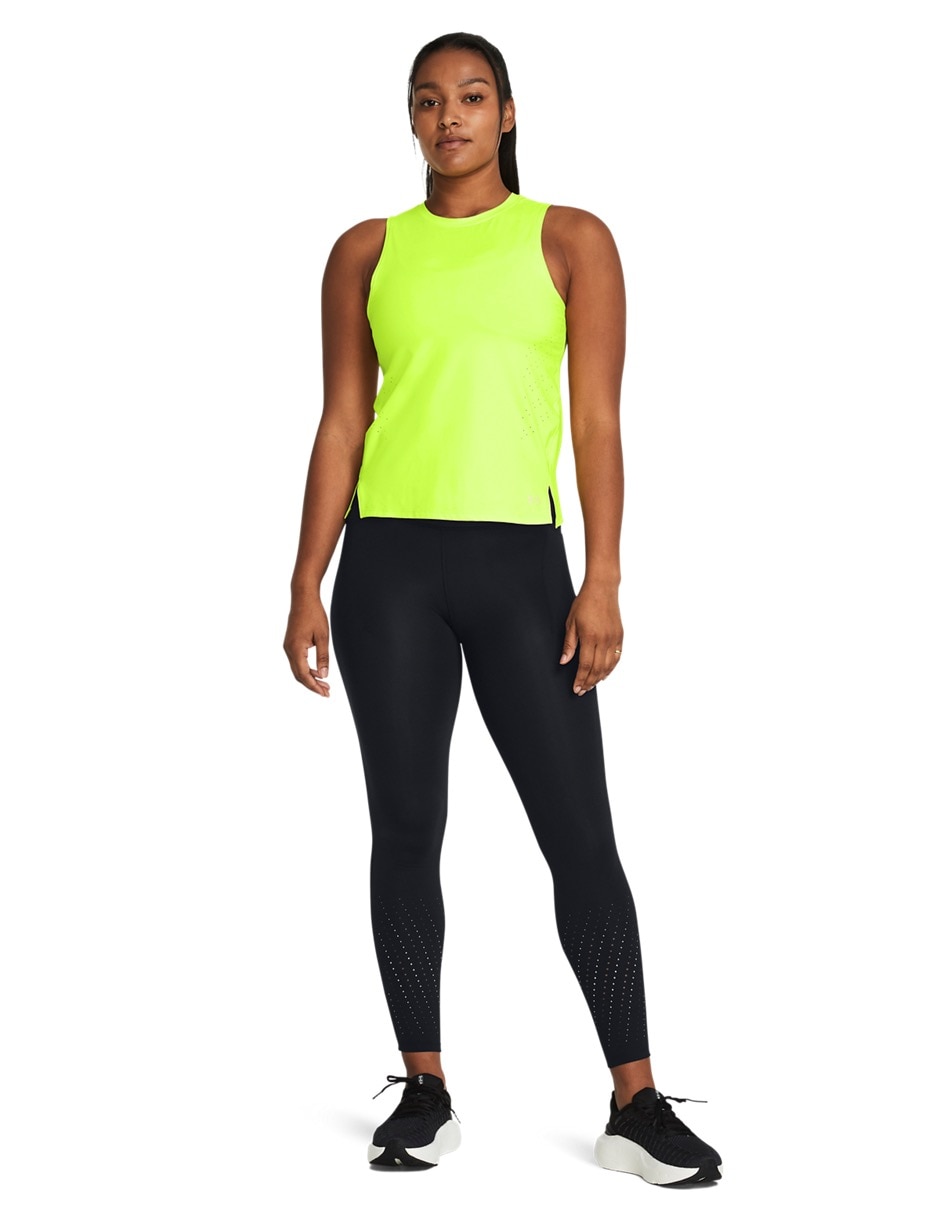 Malla Under Armour UA Launch Elite Ankle Tights compresión baja para mujer