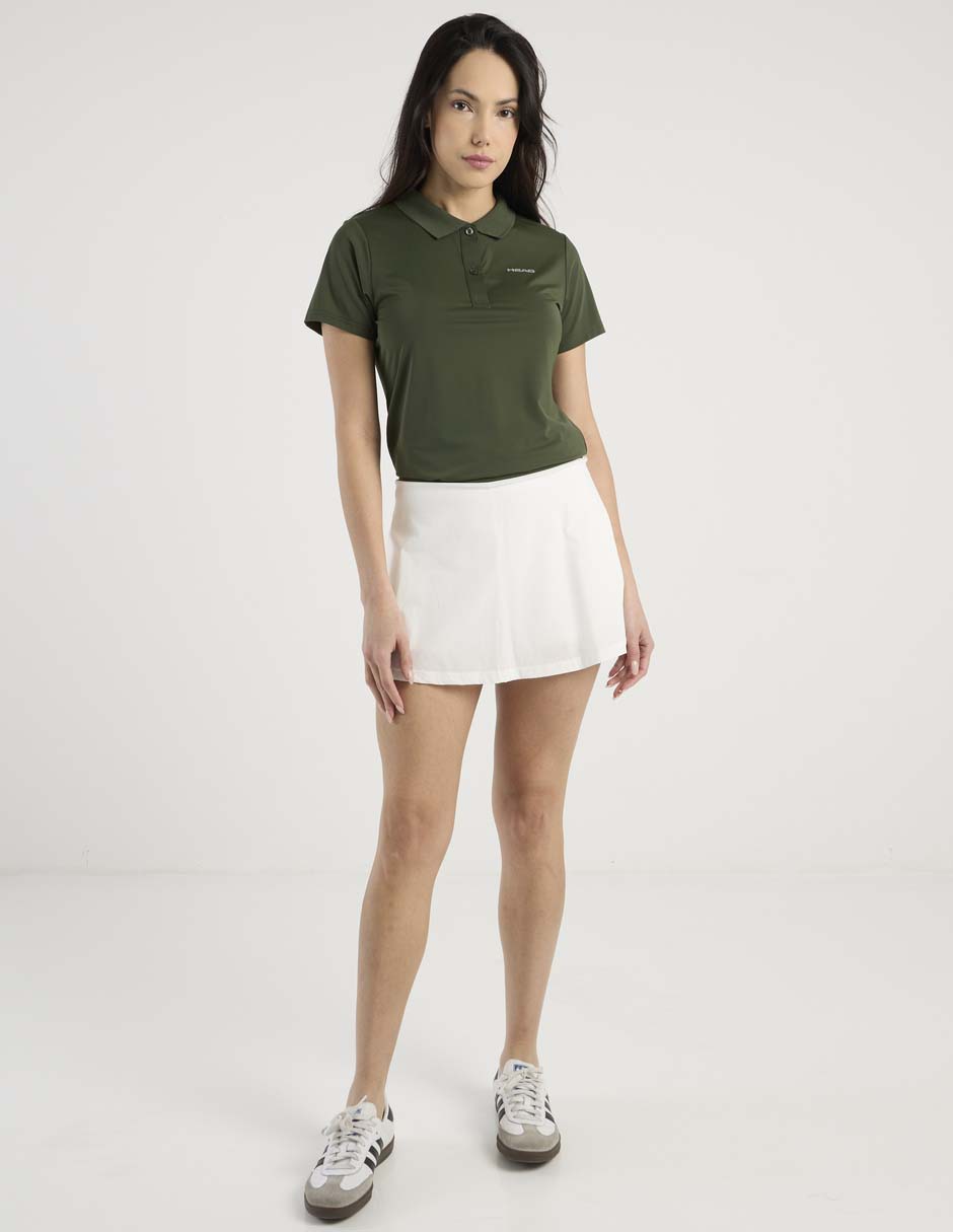 Playera tipo polo tennis para mujer 3