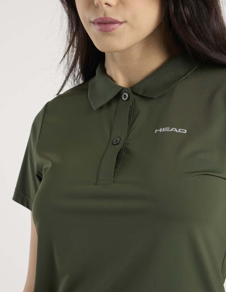 Playera tipo polo tennis para mujer 4