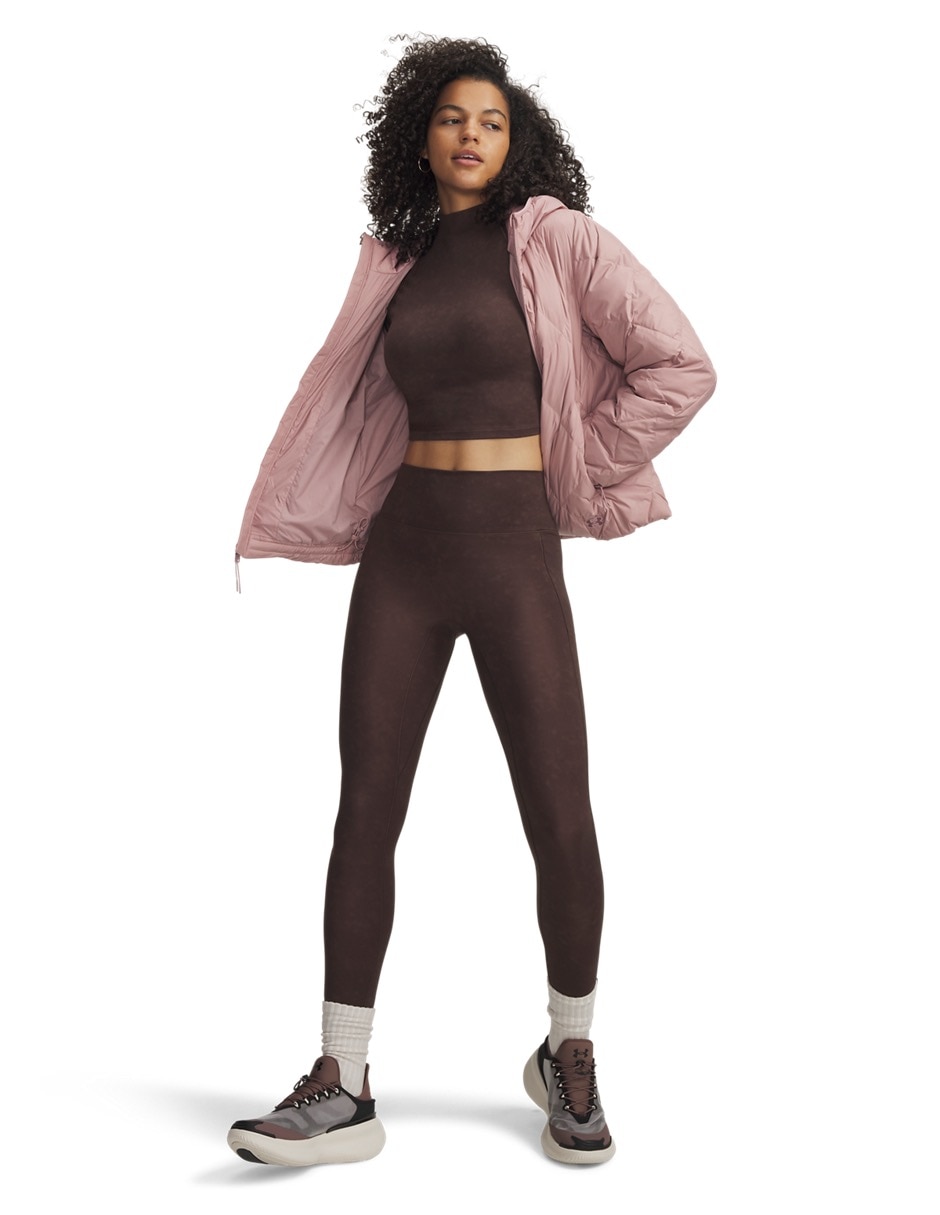 Malla Under Armour Meridian Suede Effect Ak Leg compresión baja para mujer