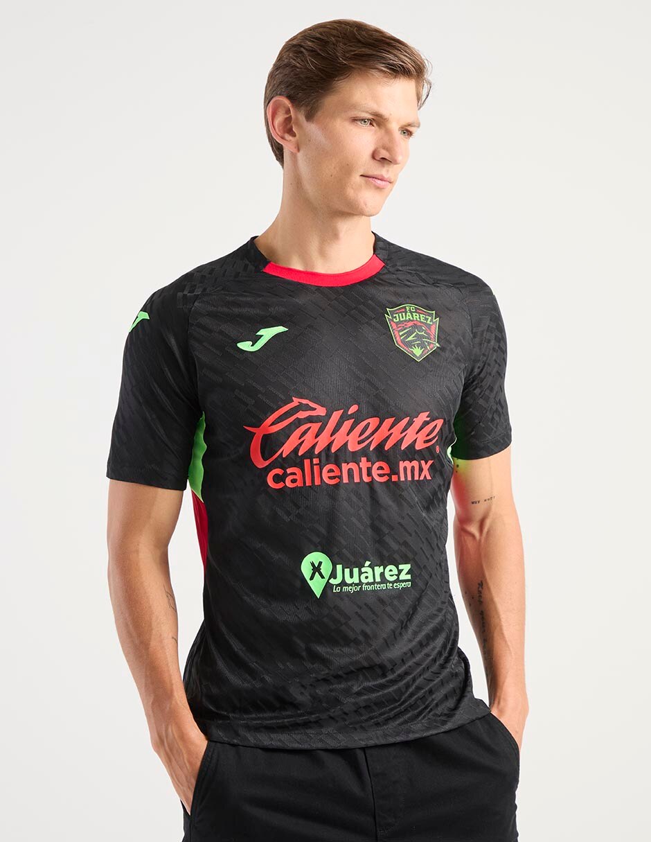 Jersey de Fútbol Club Juárez visitante manga corta Joma para hombre