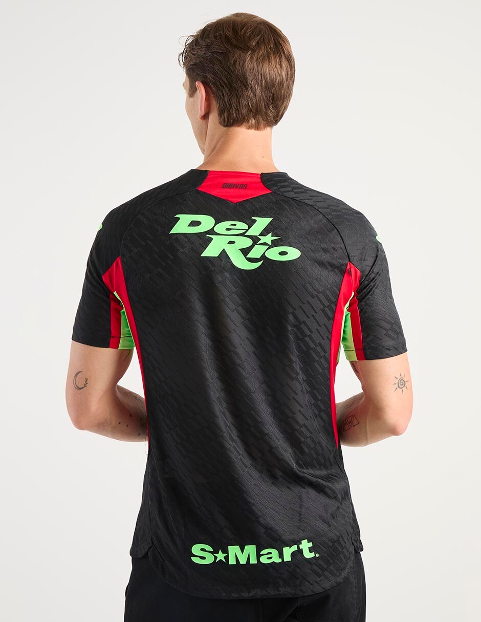 Jersey de Fútbol Club Juárez visitante manga corta Joma para hombre