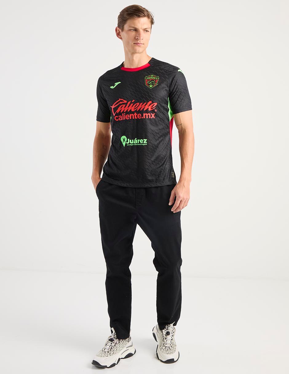 Jersey de Fútbol Club Juárez visitante manga corta Joma para hombre
