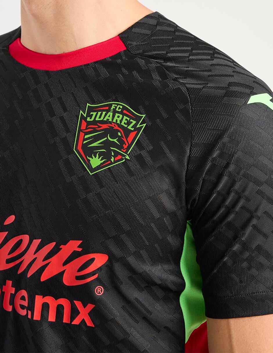 Jersey de Fútbol Club Juárez visitante manga corta Joma para hombre