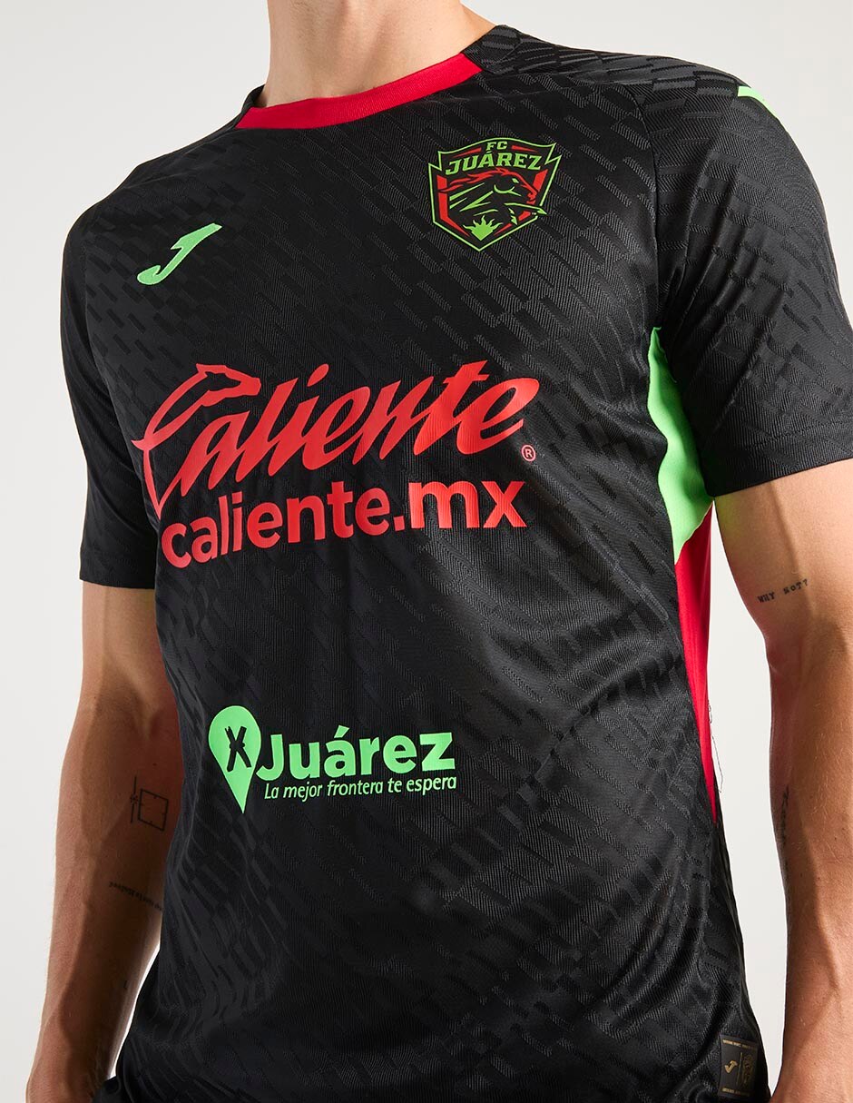 Jersey de Fútbol Club Juárez visitante manga corta Joma para hombre