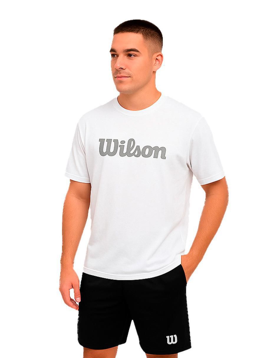 Playera deportiva para entrenamiento Wilson de hombre