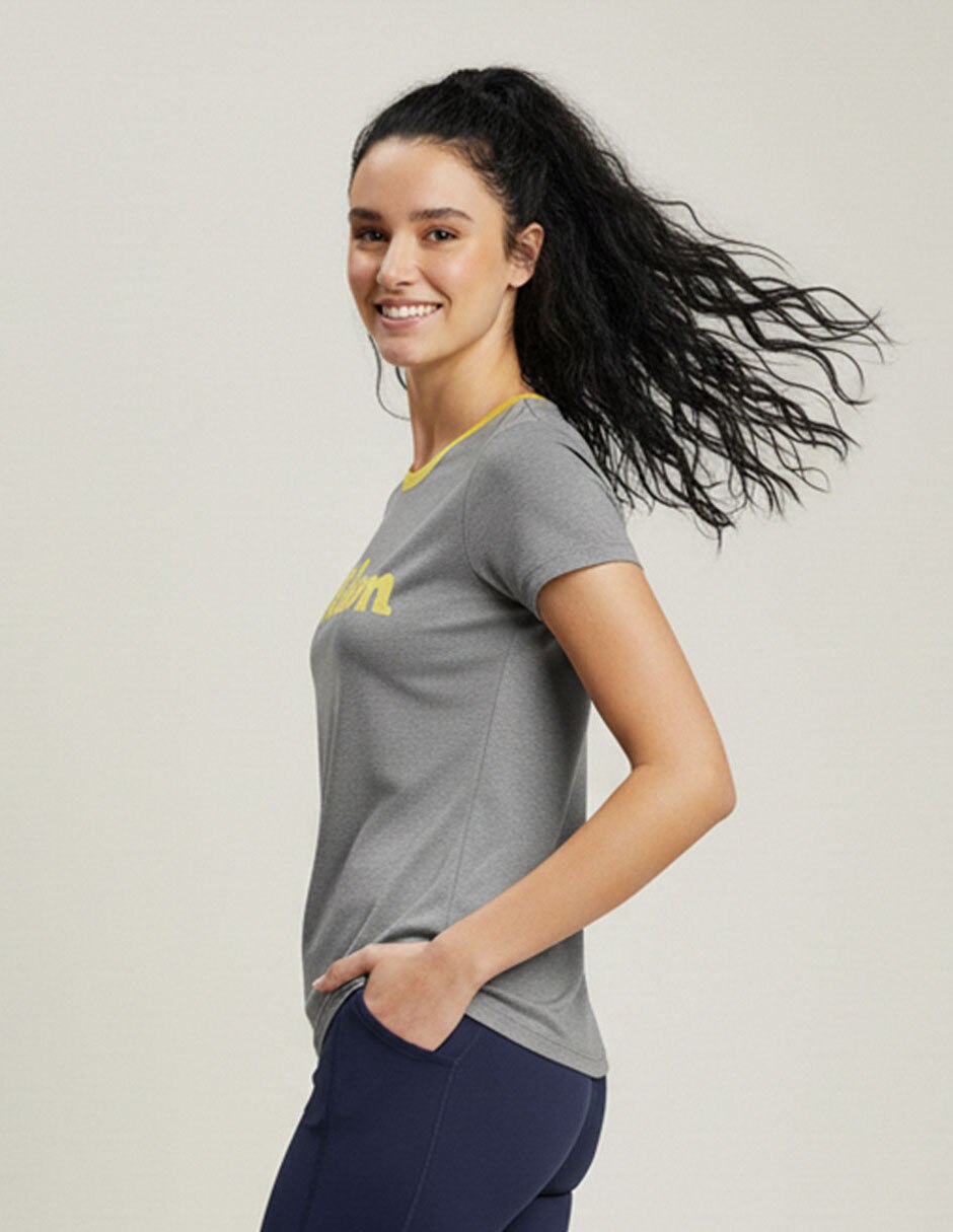 Playera deportiva para entrenamiento de mujer 3