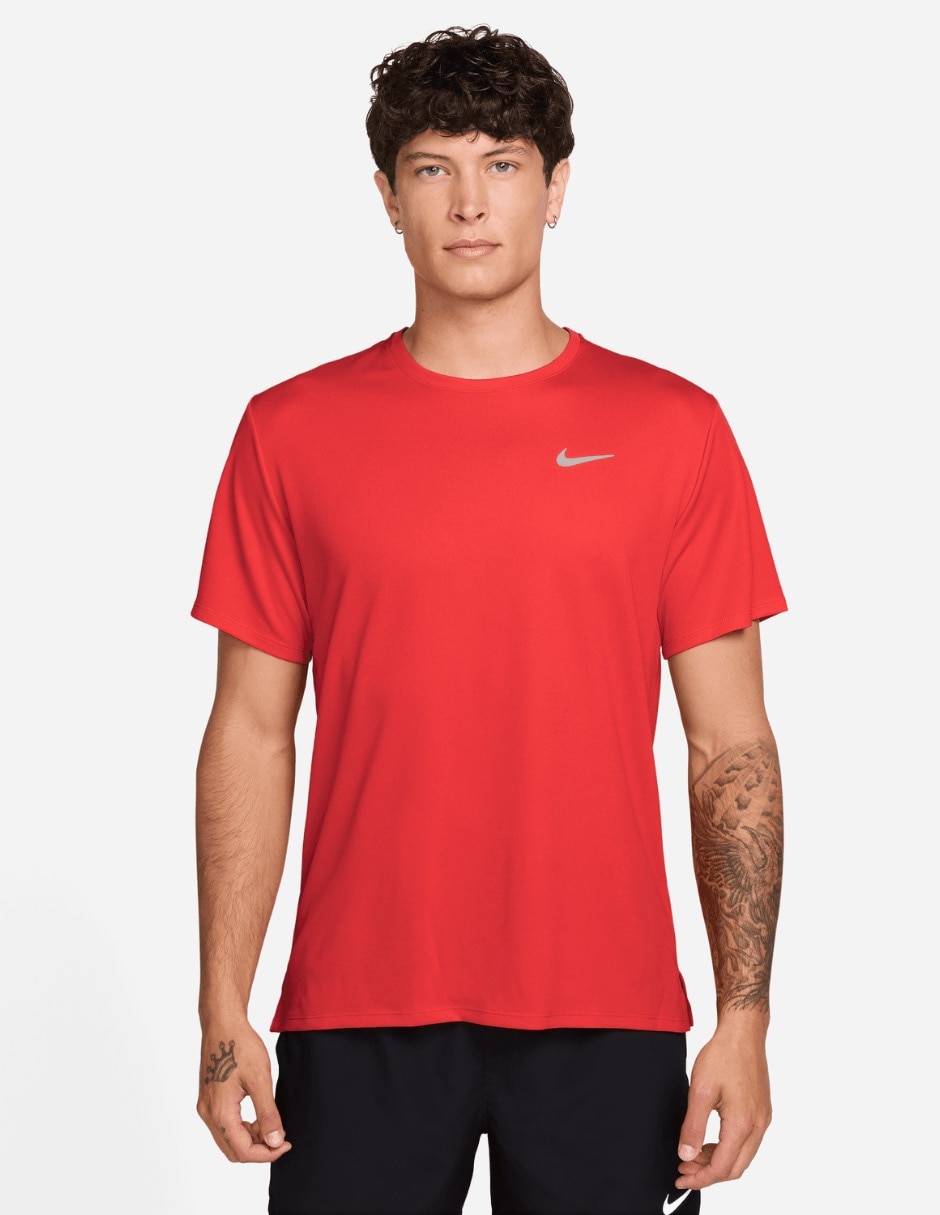 Playera deportiva para correr Nike Miler de hombre