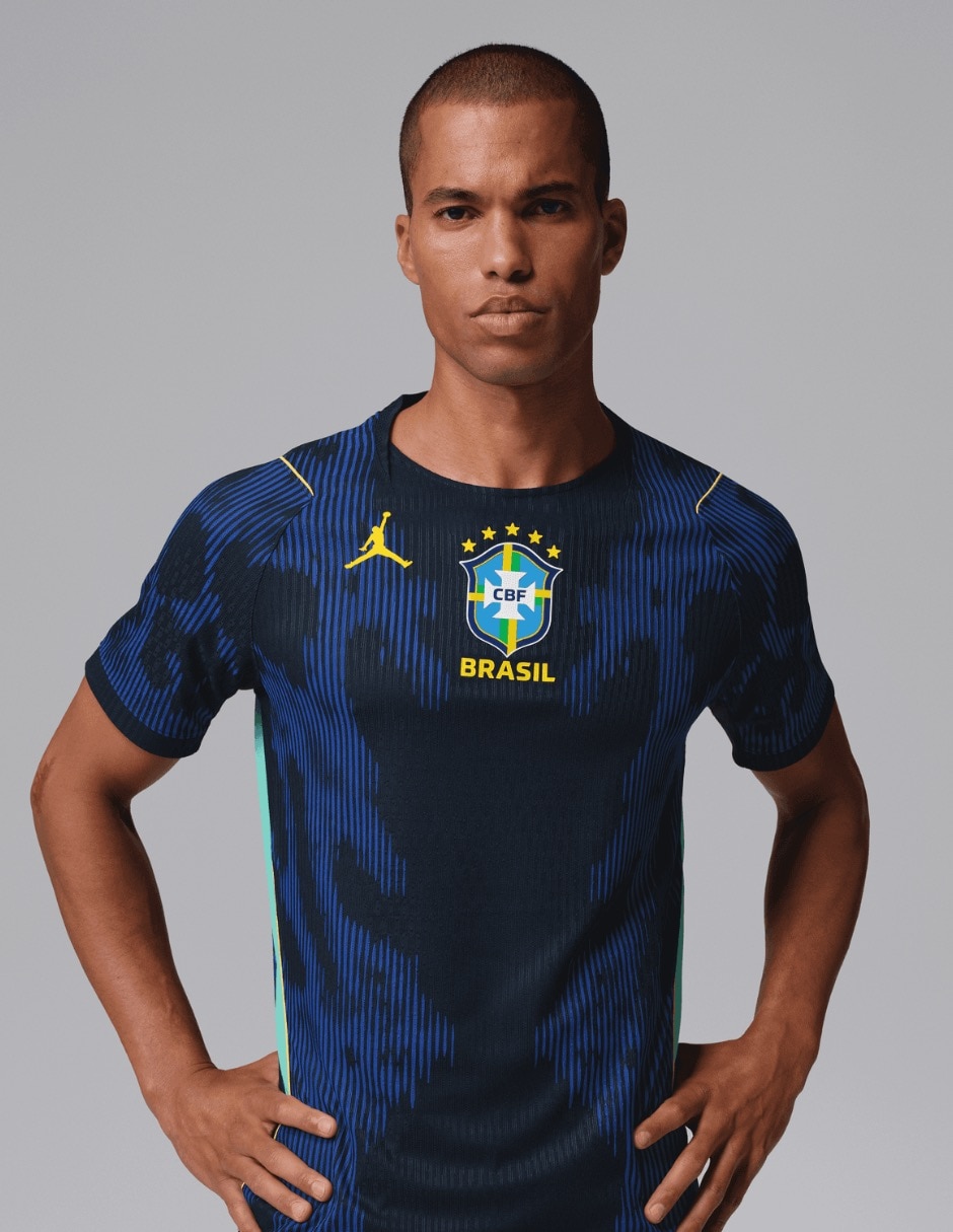 Jersey de Selección de fútbol de Brasil visitante fan para hombre Jersey de Selección de fútbol de Brasil visitante fan para hombre