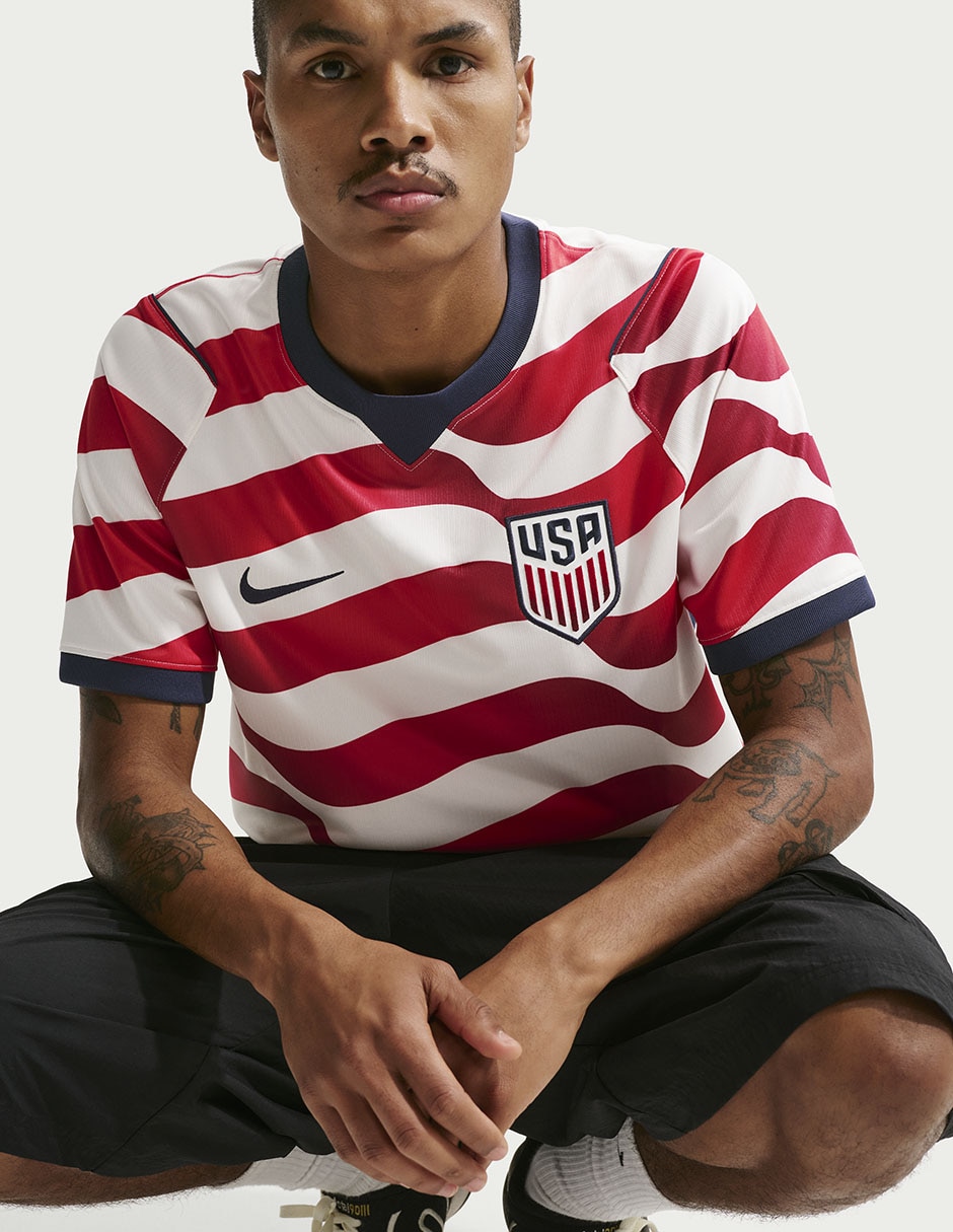 Jersey de Selección de fútbol de los Estados Unidos local fan para hombre 5