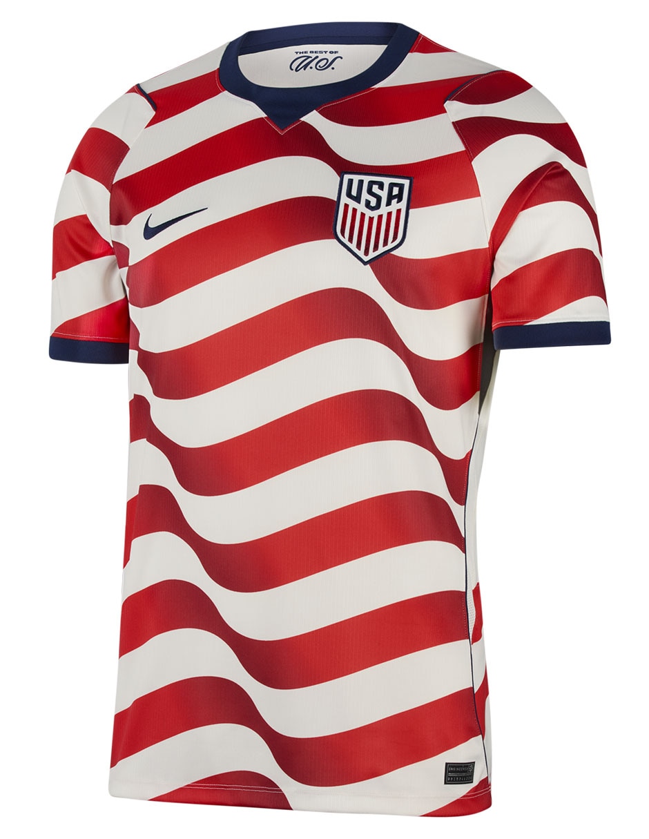 Jersey de Selección de fútbol de los Estados Unidos local fan para hombre 6