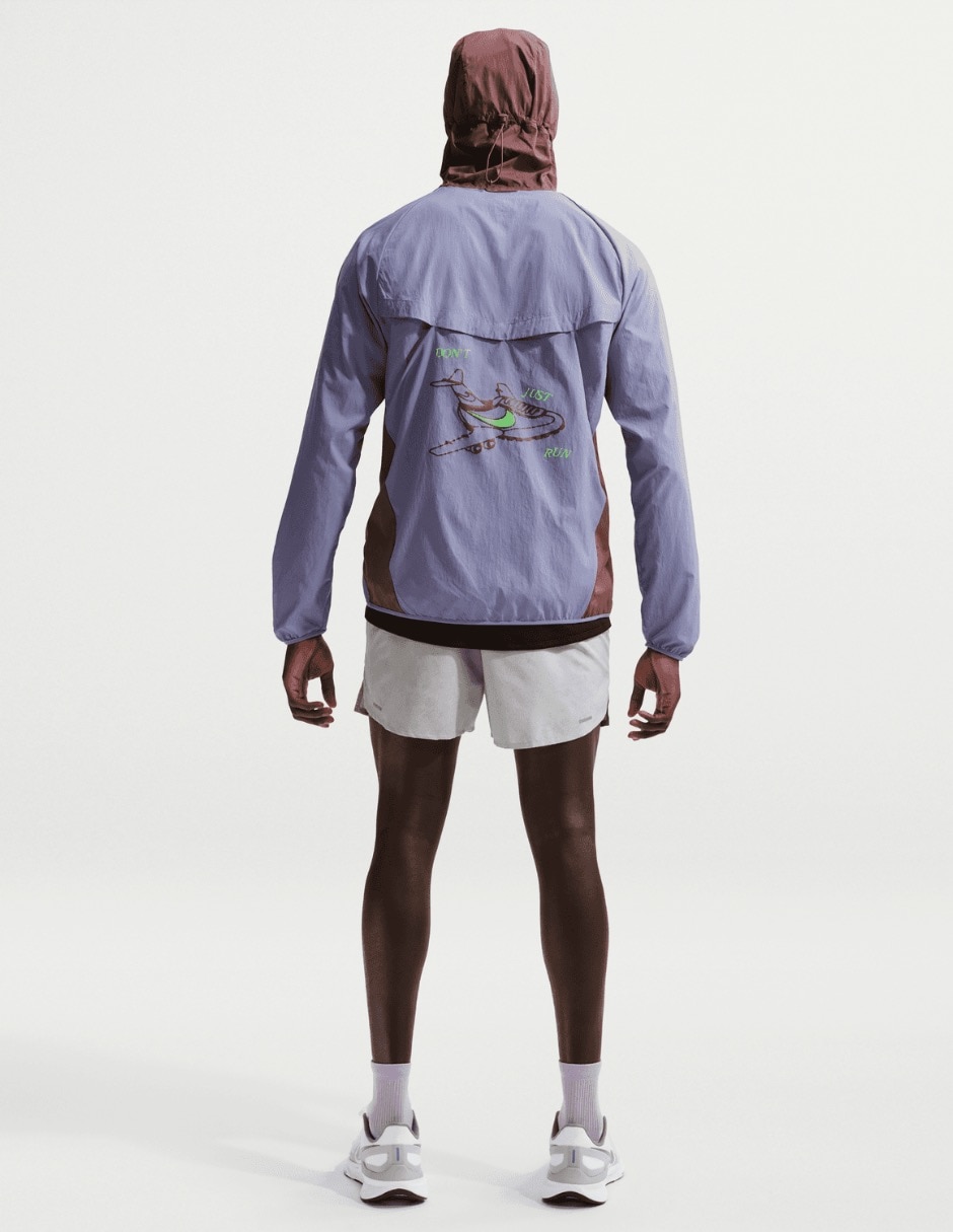 Chamarra para correr Nike fly de hombre