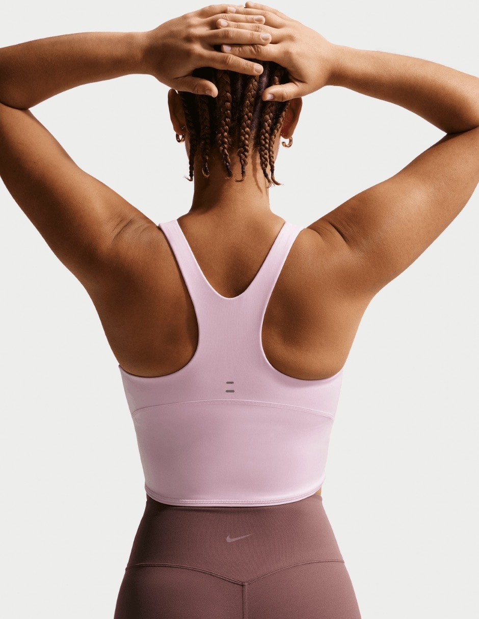 Playera deportiva para entrenamiento Nike W NK TEMPO DF MS CRP BRA TANK II042 de mujer