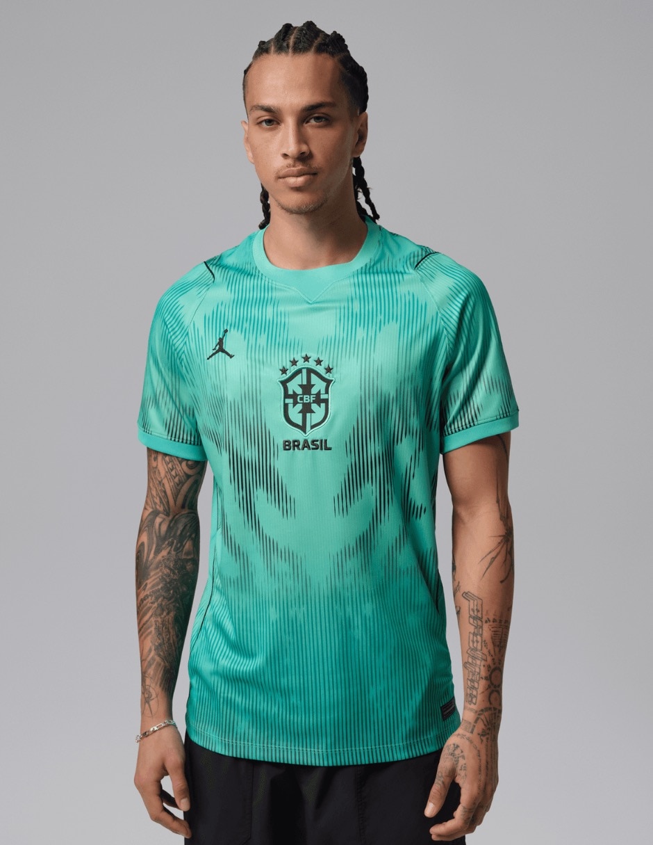Jersey de Selección de fútbol de Brasil local fan para hombre Jersey de Selección de fútbol de Brasil local fan para hombre