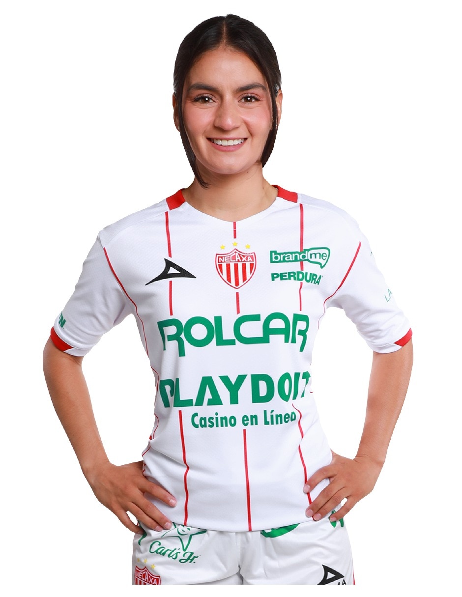 Jersey de Club Necaxa local manga corta Pirma para mujer