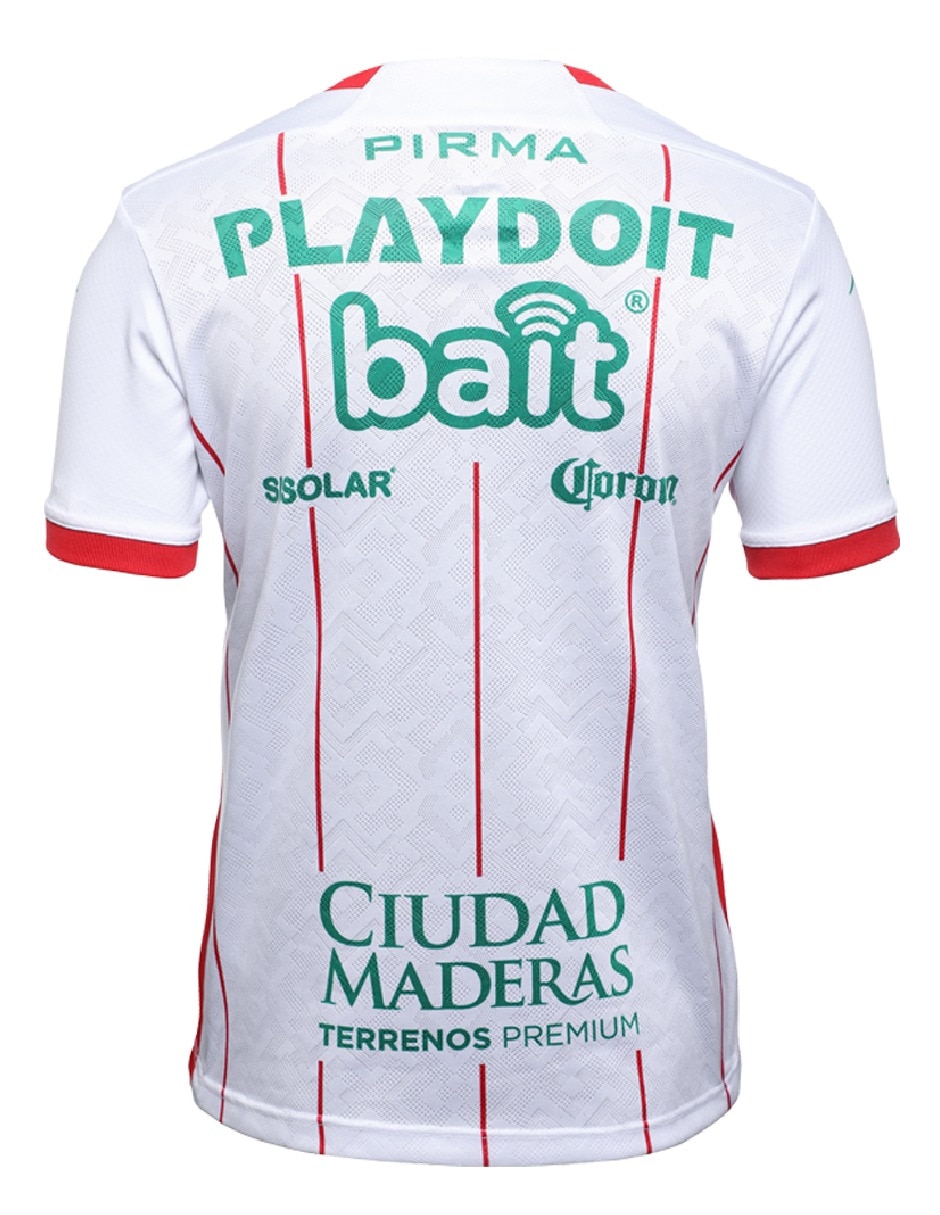 Jersey de Club Necaxa local manga corta Pirma para mujer