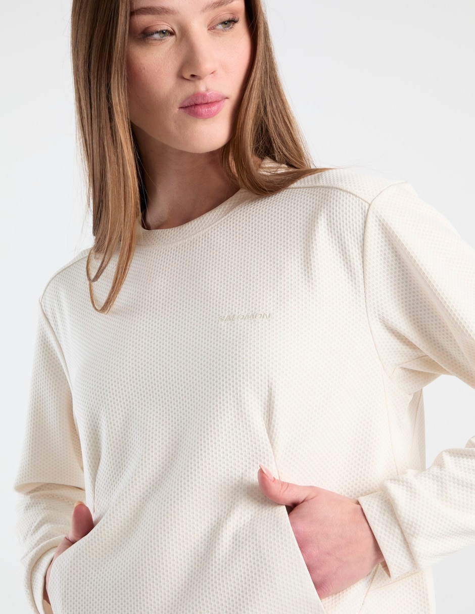 Sudadera Salomon Motomesh con bolsas para mujer