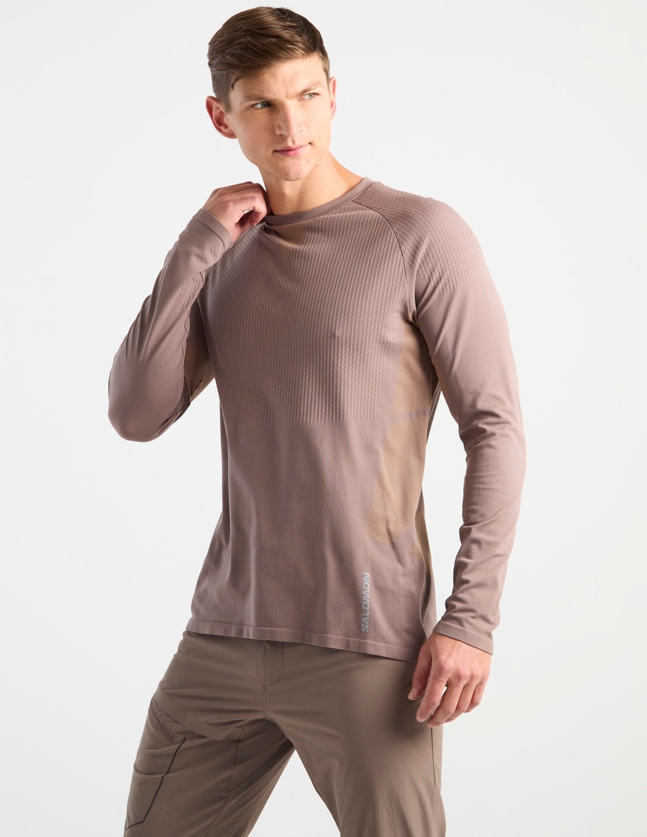 Playera deportiva para correr de hombre 1