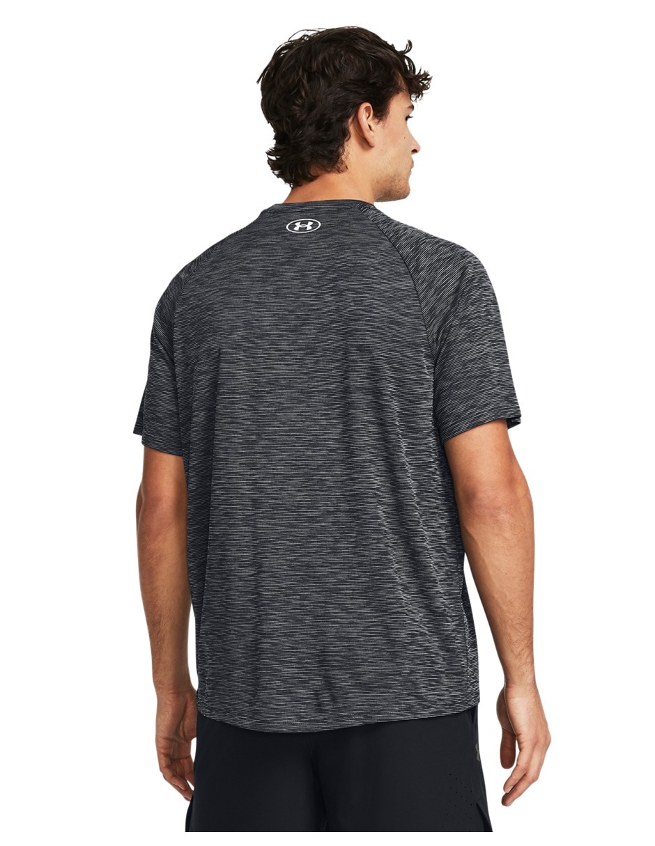 Playera deportiva para entrenamiento UA Tech Textured SS de hombre 2