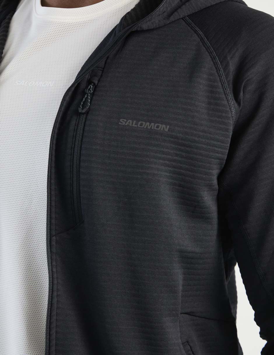 Chamarra para correr Salomon Trail running para hombre