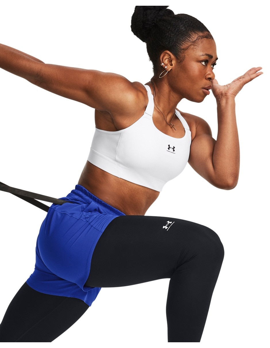 Top deportivo Ua Heatgear High para entrenamiento mujer 5