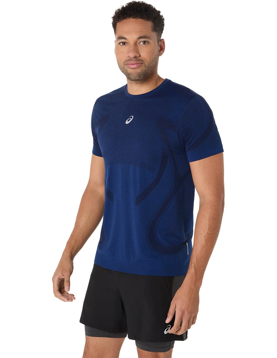 Playera deportiva para correr Road Seamless SS Top de hombre 7