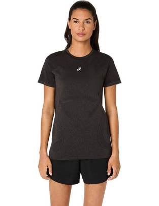 Playera deportiva para correr Asics Road Seamless SS Top de mujer