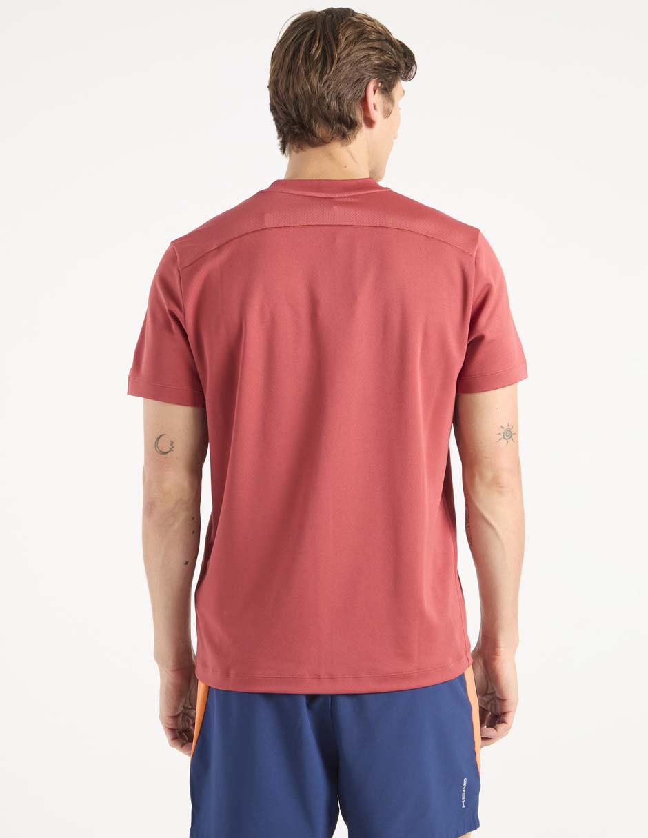 Playera deportiva para raqueta de hombre